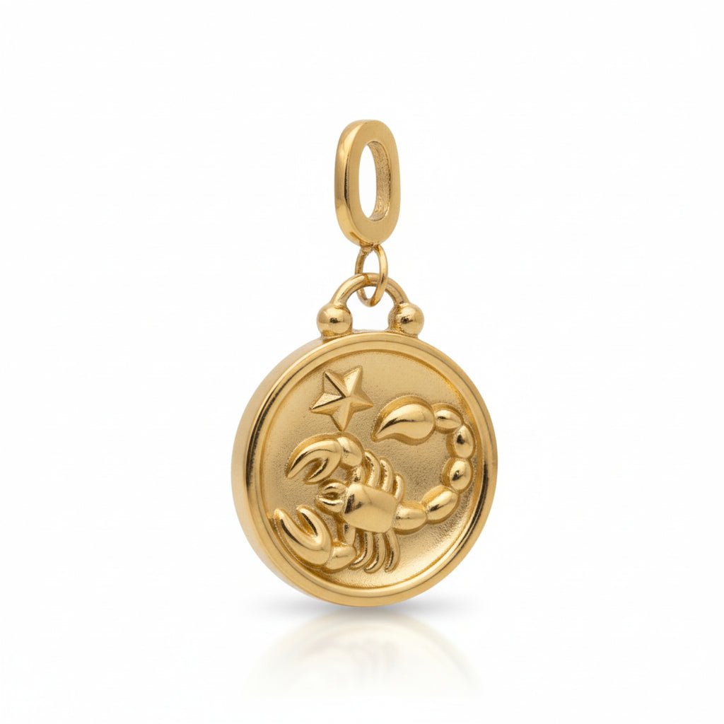 Mococo Gold Scorpio Clip-On Charm - MococoMococoMOCCH0062Charms