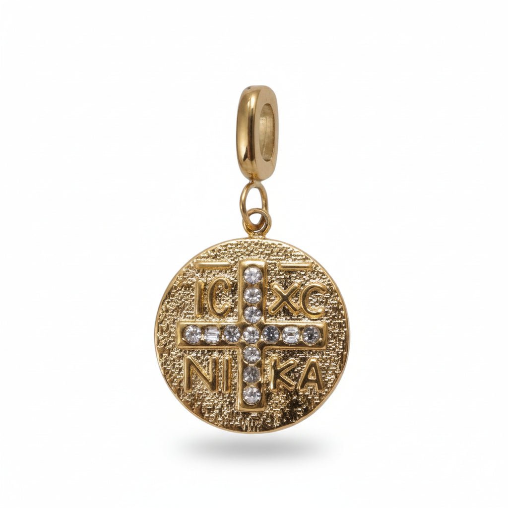 Mococo Gold Victory Talisman Clip-On Charm - MococoMococoMOCCH0068Charms