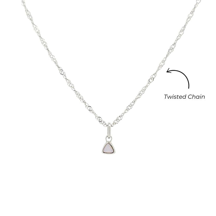 Mococo Personalised Birthstone Necklace - MococoMococoNecklaces
