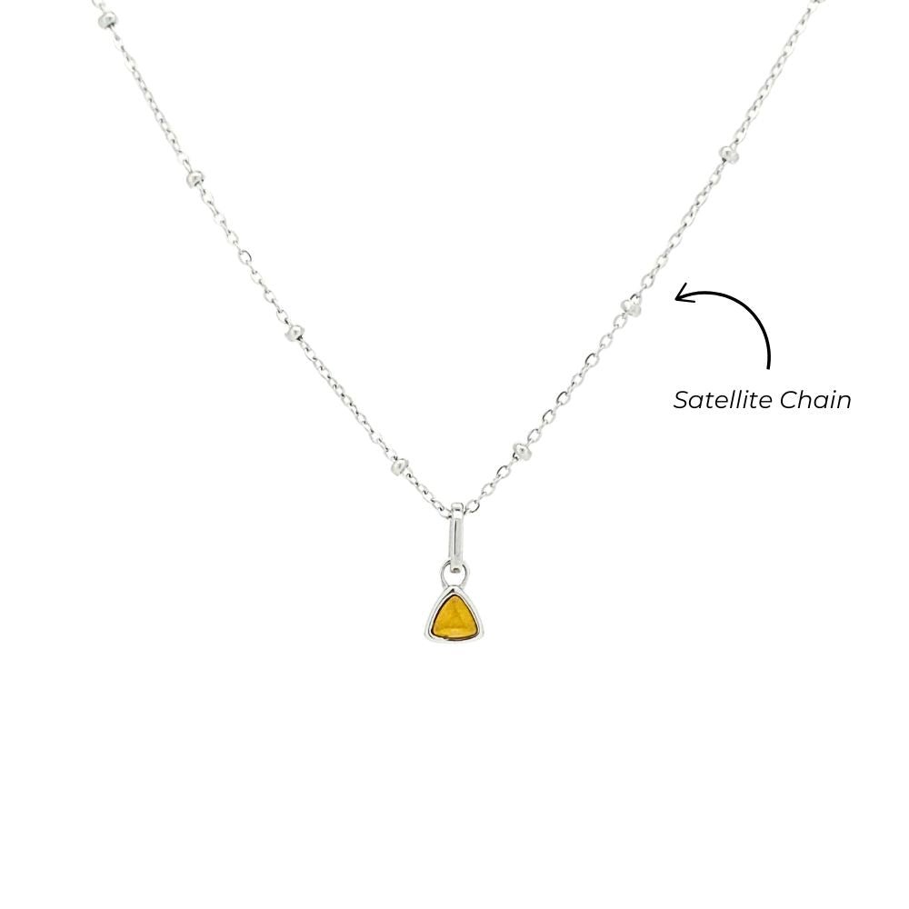 Mococo Personalised Birthstone Necklace - MococoMococoNecklaces