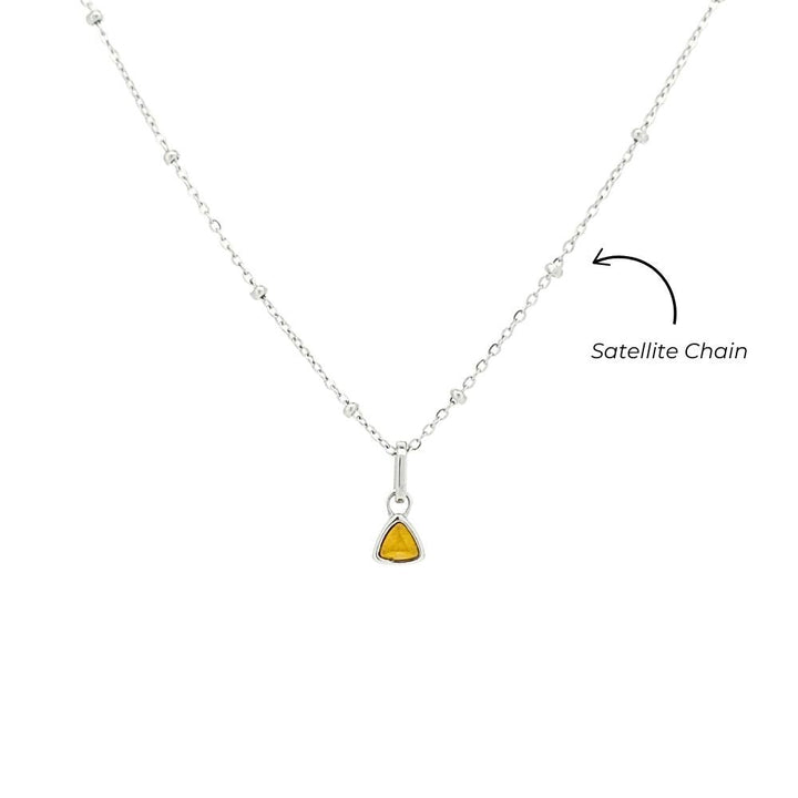 Mococo Personalised Birthstone Necklace - MococoMococoNecklaces