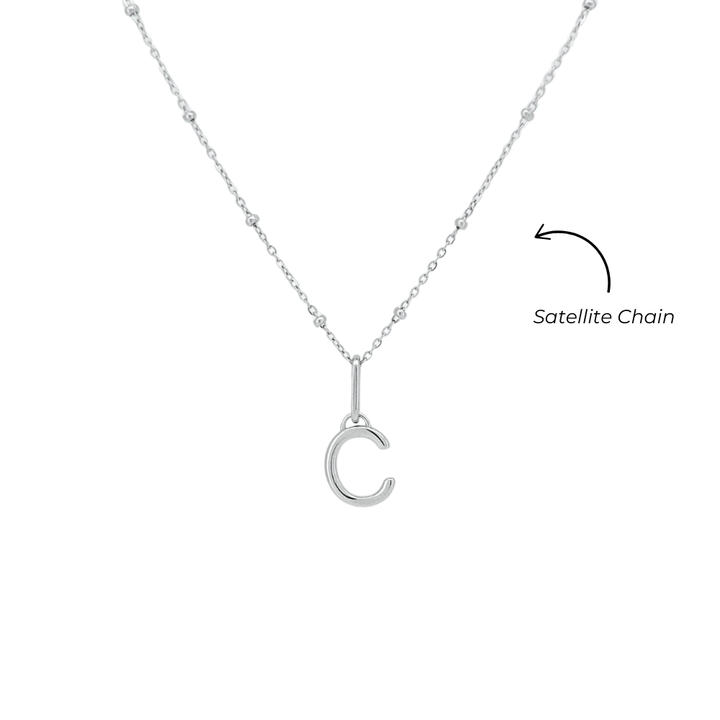 Mococo Personalised Initial Necklace - MococoMococoNecklaces