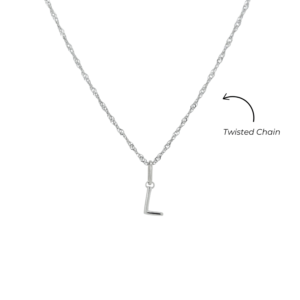 Mococo Personalised Initial Necklace - MococoMococoNecklaces