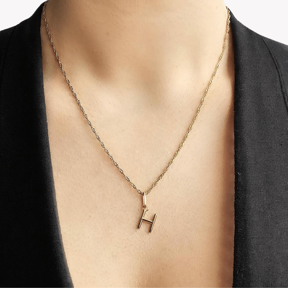 Mococo Personalised Initial Necklace - MococoMococoNecklaces