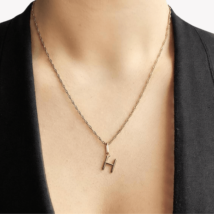 Mococo Personalised Initial Necklace - MococoMococoNecklaces