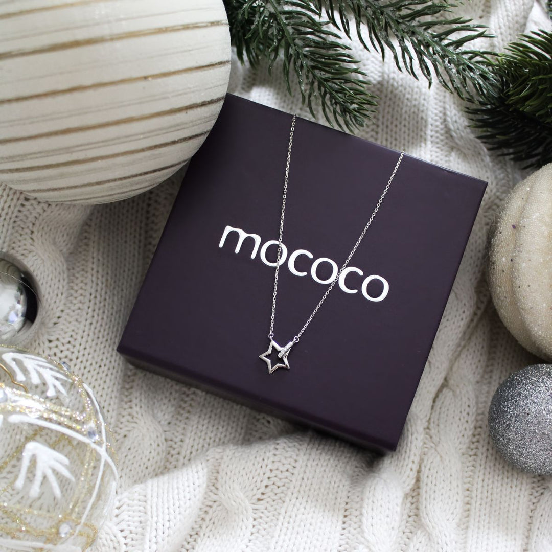 Mococo Silver Star Necklace - MococoMococoMOCFGSN0001