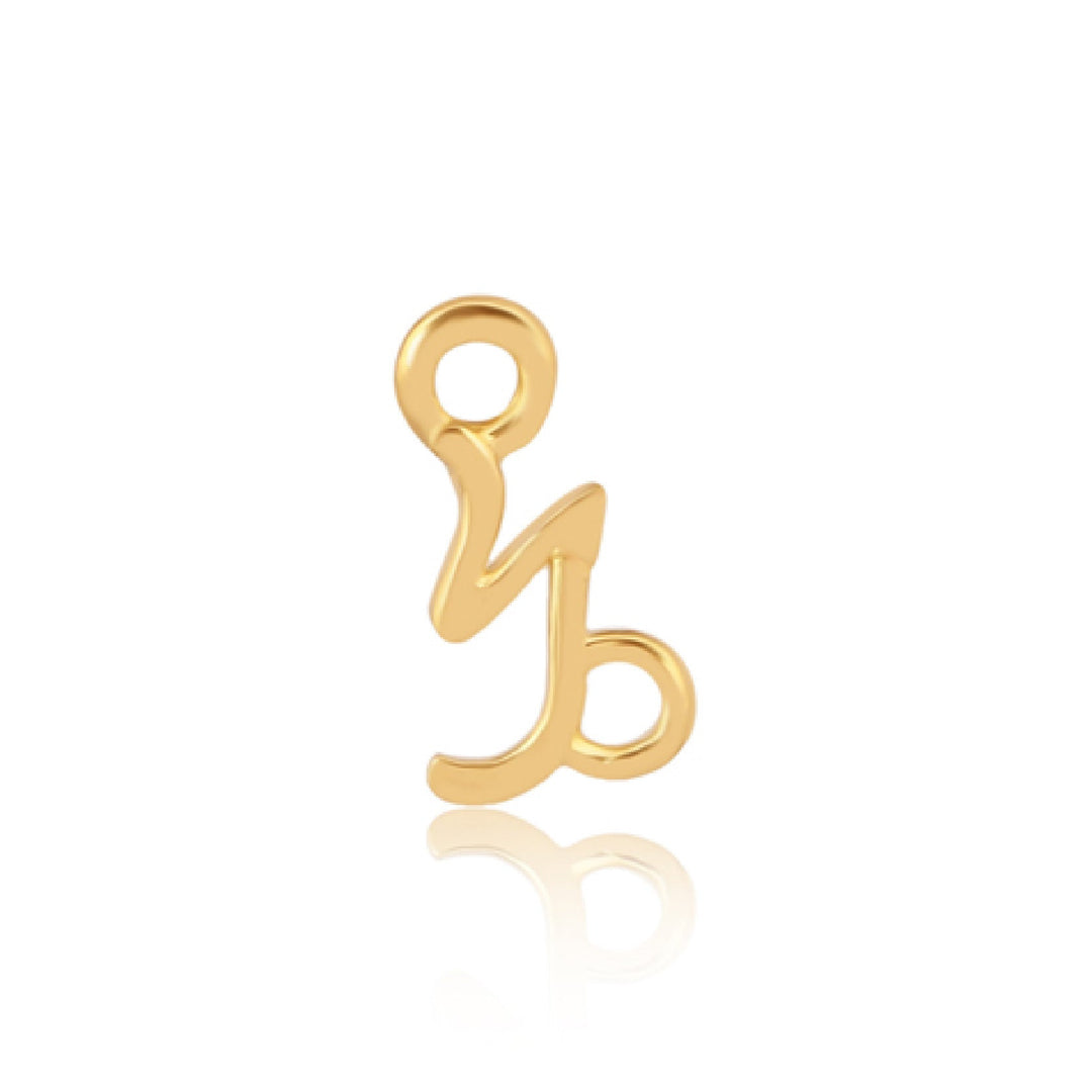 Mococo Welded Forever Gold Capricorn Charm (Goat) - MococoMococoPJ-GV2163Welding