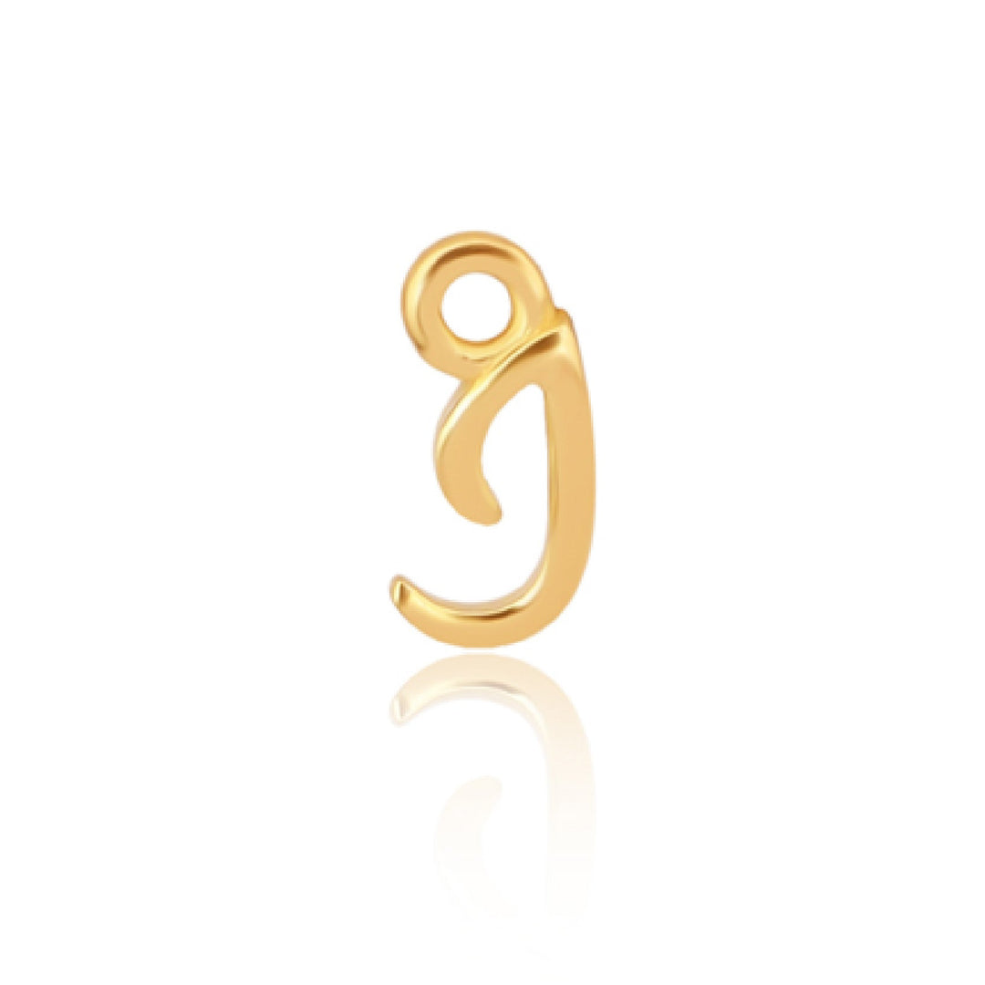 Mococo Welded Forever Gold I Initial Charm - MococoMococoPJ-GV2134Welding