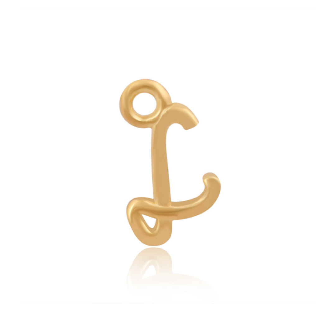 Mococo Welded Forever Gold L Initial Charm - MococoMococoPJ-GV2137Welding
