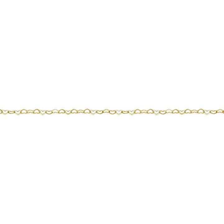 Mococo Welded Forever Gold Mini Heart Anklet 27CM - MococoMococoPJ-14201036-27CMAnklets