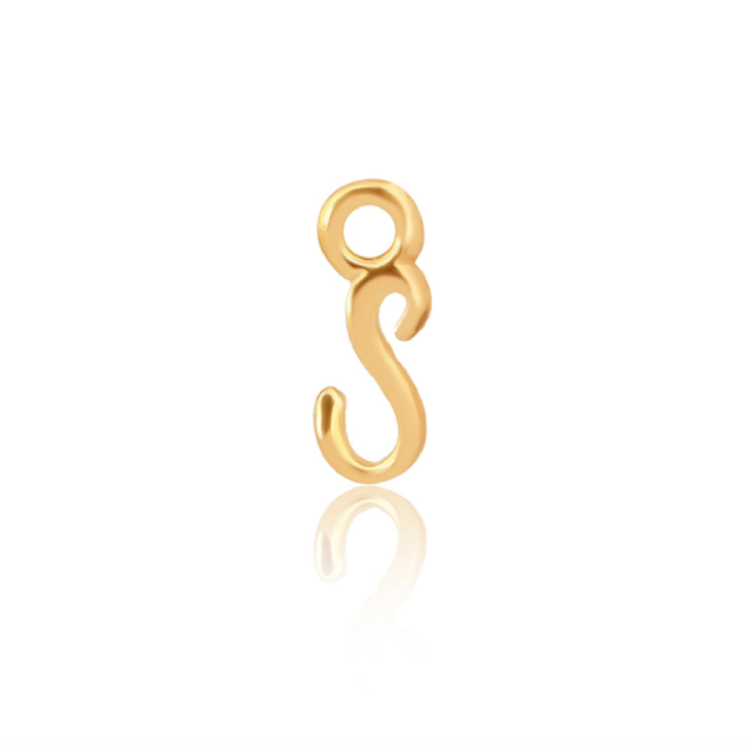 Mococo Welded Forever Gold S Initial Charm - MococoMococoPJ-GV2144Welding