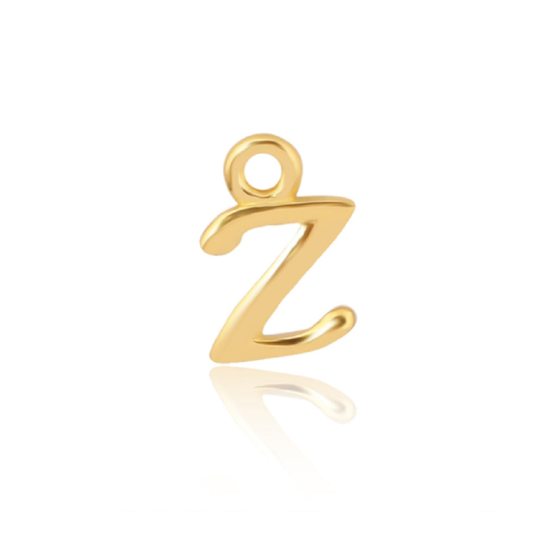 Mococo Welded Forever Gold Z Initial Charm - MococoMococoPJ-GV2151Welding