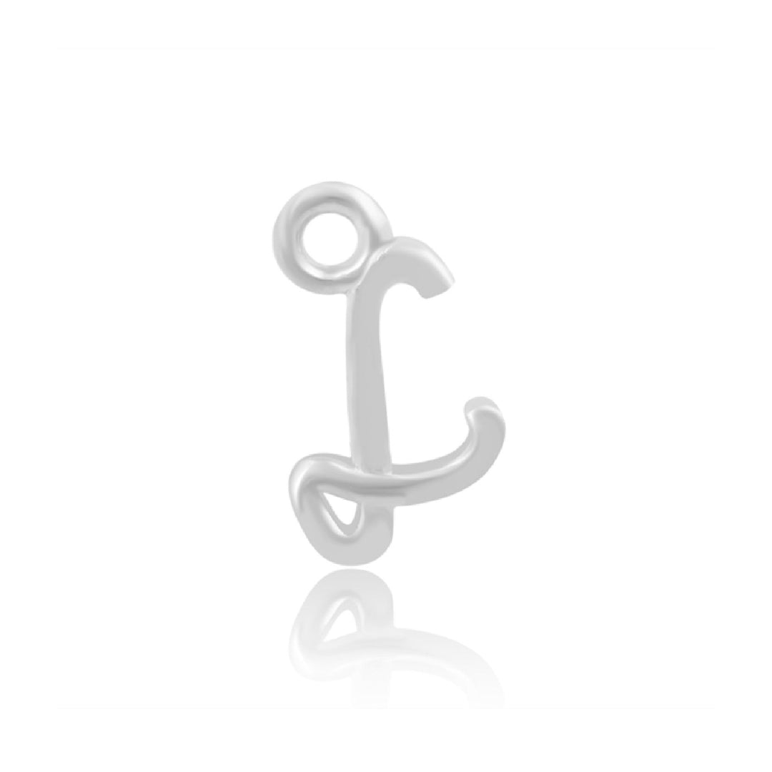 Mococo Welded Forever Silver L Initial Charm - MococoMococoPJ-9252137Welding
