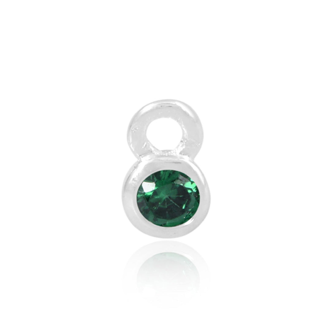Mococo Welded Forever Silver May Green Birthstone Charm - MococoMococoPJ-9252168Welding