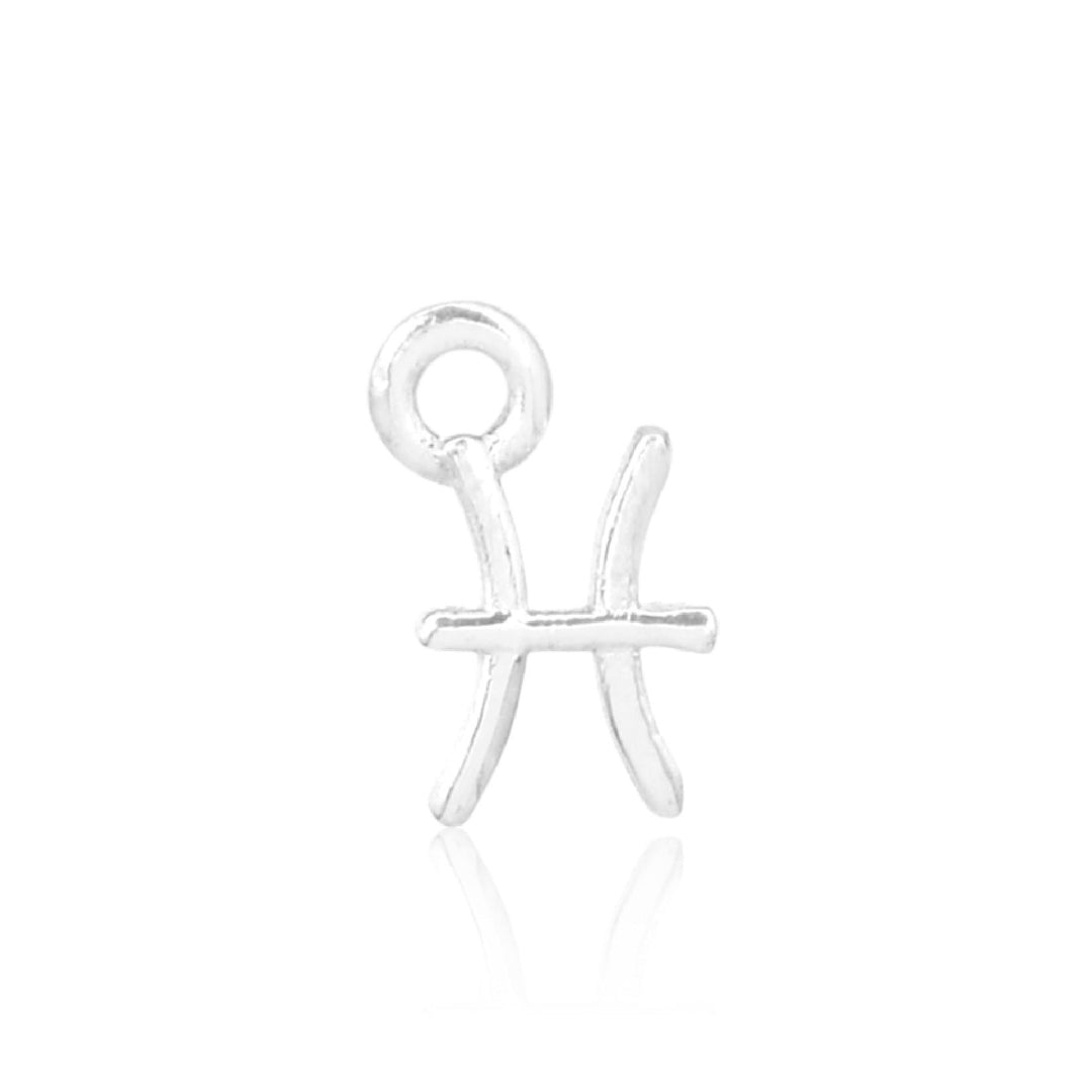 Mococo Welded Forever Silver Pisces Charm (Fish) - MococoMococoPJ-9252153Welding