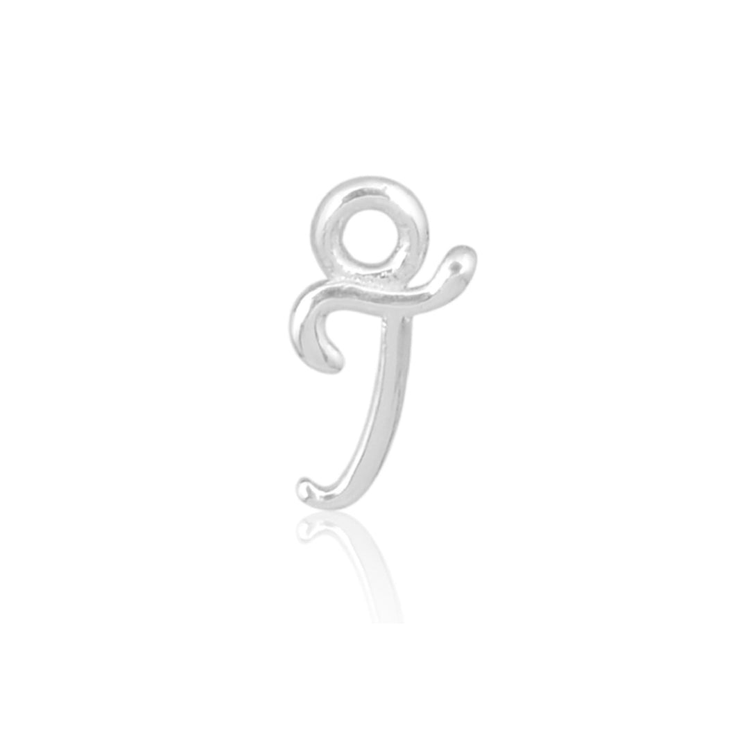 Mococo Welded Forever Silver T Initial Charm - MococoMococoPJ-9252145Welding