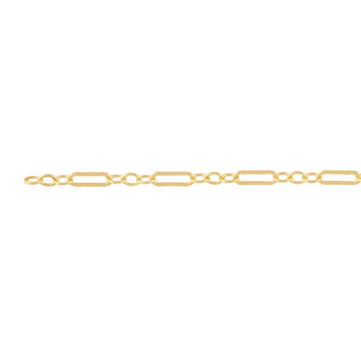 Mococo Welded Gold Long and Short link Bracelet - MococoMococoPJ-14201006-21cmBracelets
