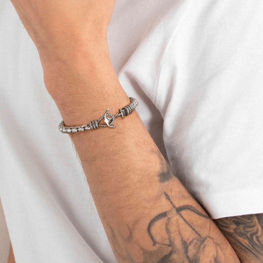 Nomination B - Yond Mens Bracelet with Anchor Fastening - MococoNomination028930/0228033497529220Bracelets