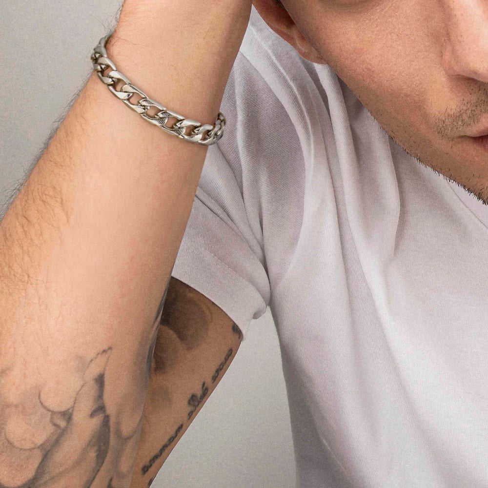 Nomination B-Yond (Striped Curb) Large Bracelet Image 2