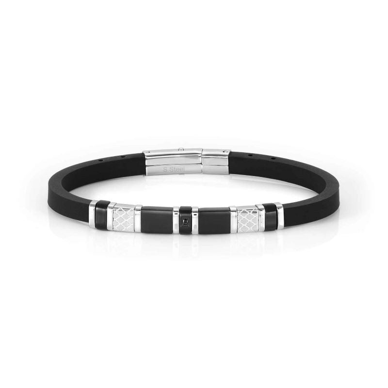 Nomination Black City Silicone Bracelet - MococoNomination028810/0018033497523129Bracelets