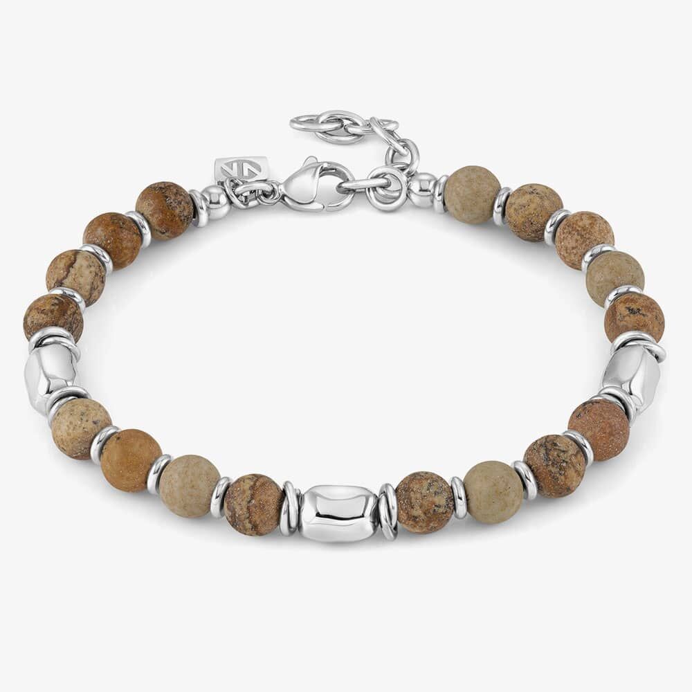Nomination Brown Instinct Paesina Stone Mens Bracelet - MococoNomination027930/0888033497545961Bracelets