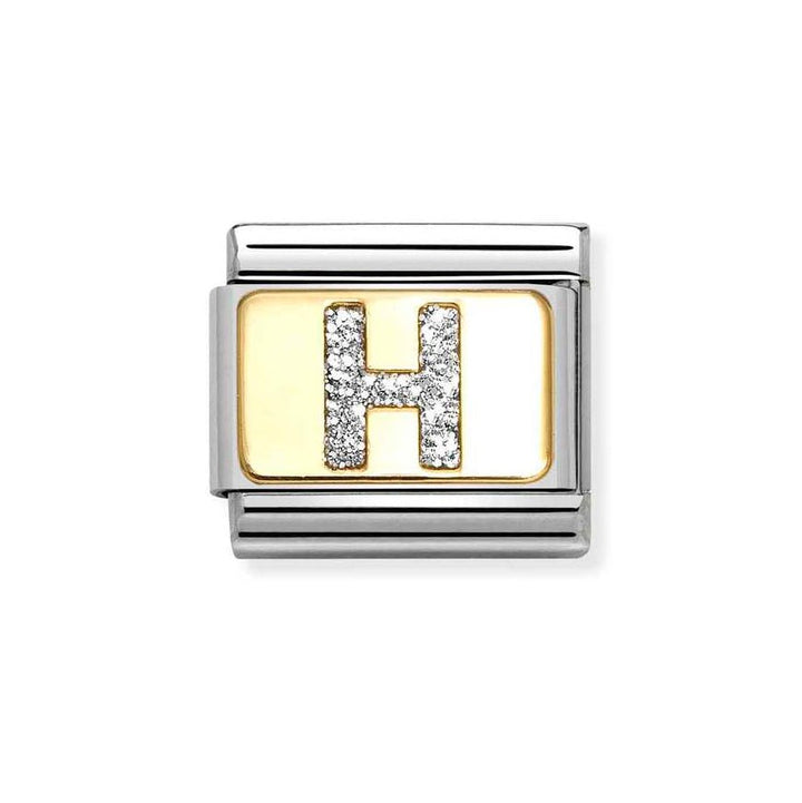 Nomination Classic 18ct Gold and Glitter Letter Initials A - Z Charms - MococoNomination030291/018033497536952Charms