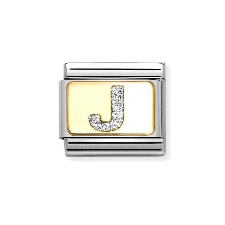 Nomination Classic 18ct Gold and Glitter Letter Initials A - Z Charms - MococoNomination030291/018033497536952Charms