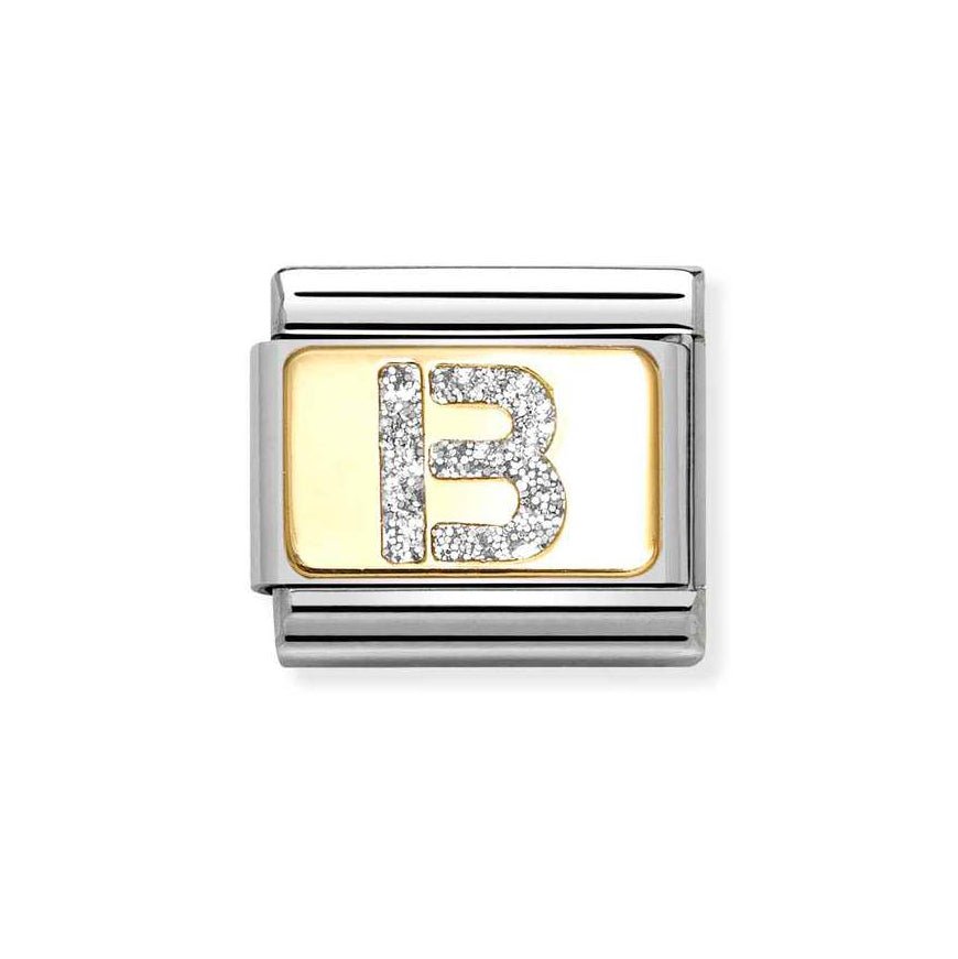 Nomination Classic 18ct Gold and Glitter Letter Initials A - Z Charms - MococoNomination030291/018033497536952Charms
