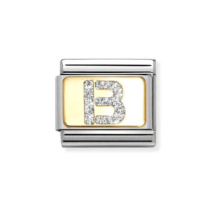 Nomination Classic 18ct Gold and Glitter Letter Initials A - Z Charms - MococoNomination030291/018033497536952Charms