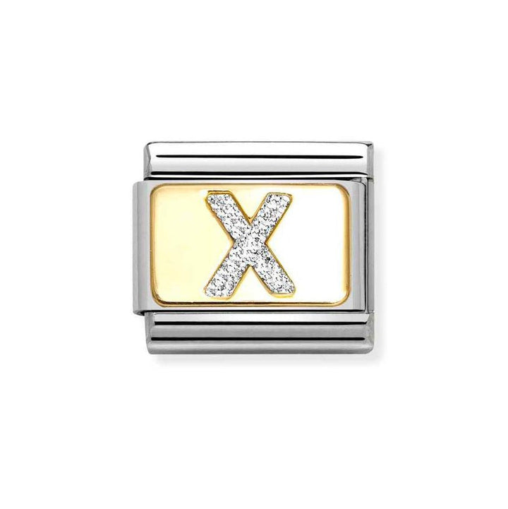 Nomination Classic 18ct Gold and Glitter Letter Initials A - Z Charms - MococoNomination030291/018033497536952Charms
