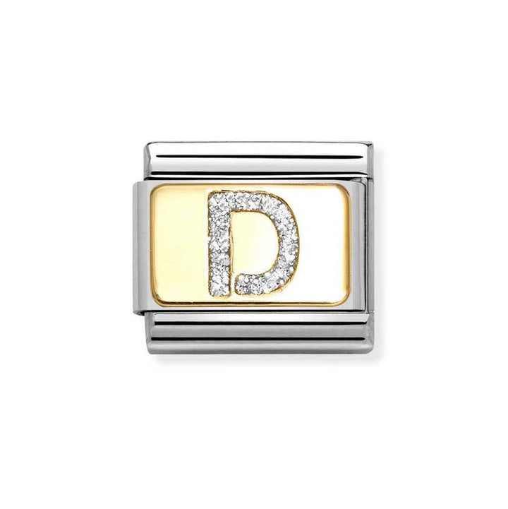 Nomination Classic 18ct Gold and Glitter Letter Initials A - Z Charms - MococoNomination030291/018033497536952Charms