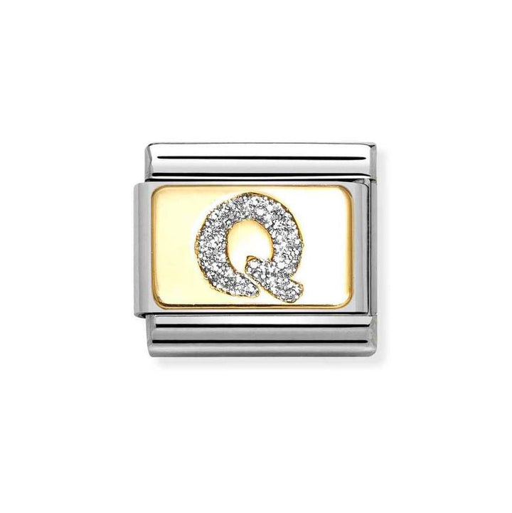 Nomination Classic 18ct Gold and Glitter Letter Initials A - Z Charms - MococoNomination030291/018033497536952Charms