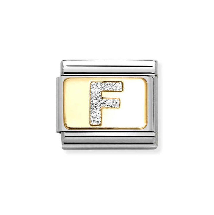 Nomination Classic 18ct Gold and Glitter Letter Initials A - Z Charms - MococoNomination030291/018033497536952Charms