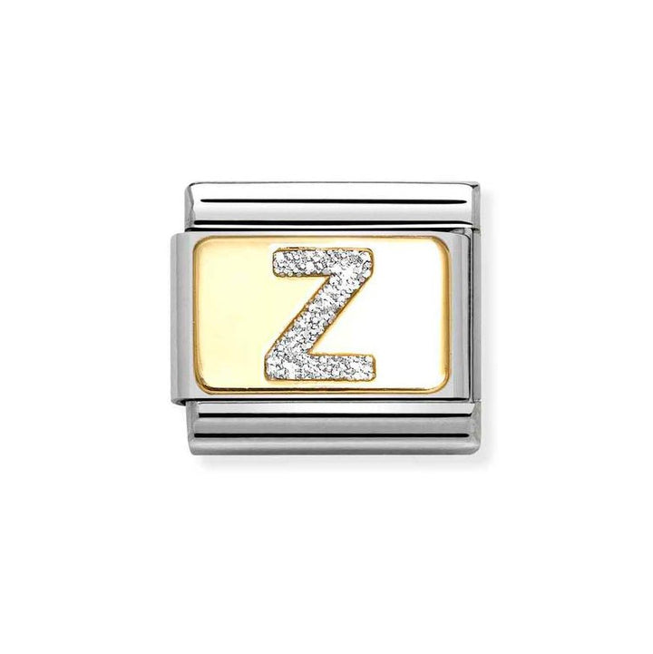Nomination Classic 18ct Gold and Glitter Letter Initials A - Z Charms - MococoNomination030291/018033497536952Charms