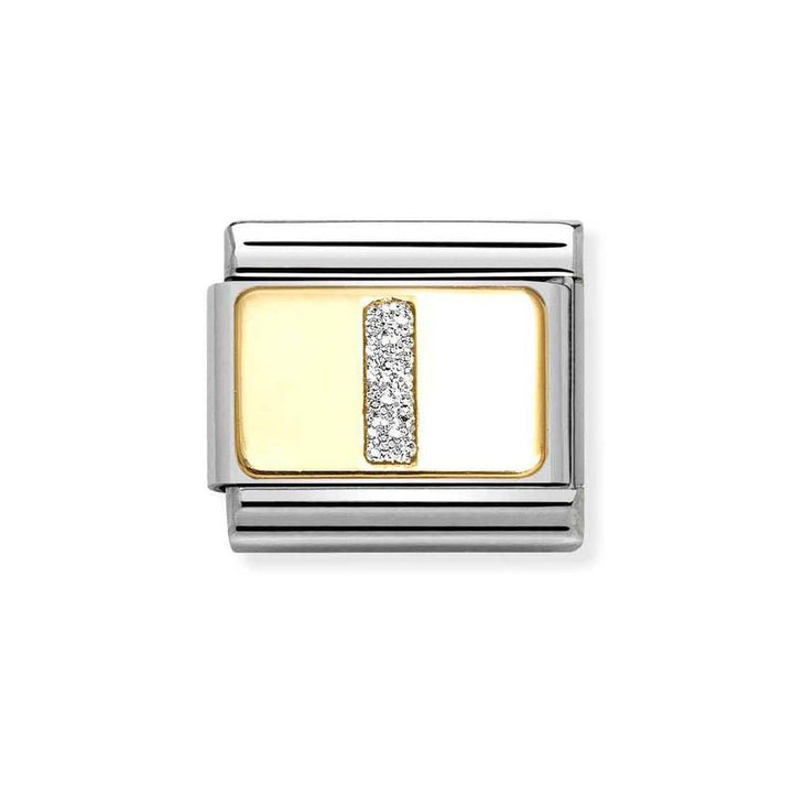 Nomination Classic 18ct Gold and Glitter Letter Initials A - Z Charms - MococoNomination030291/018033497536952Charms