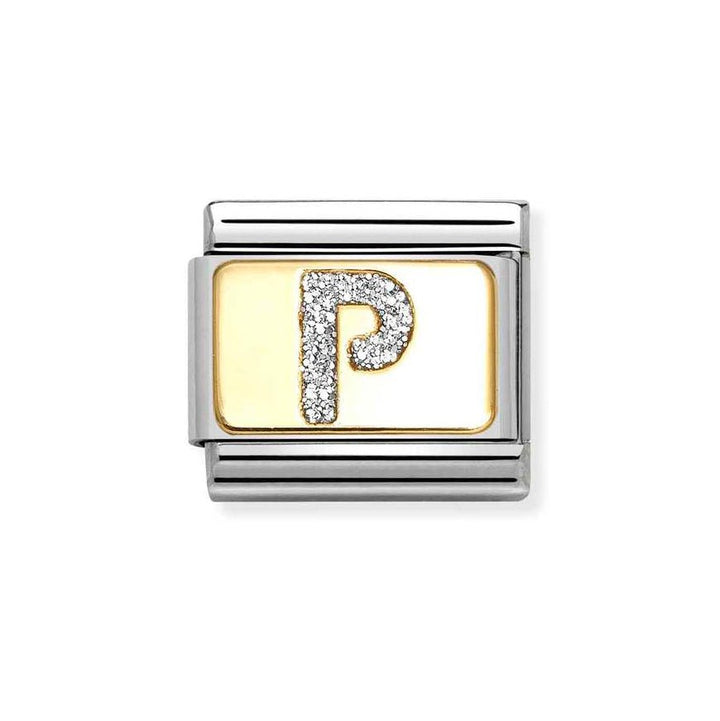 Nomination Classic 18ct Gold and Glitter Letter Initials A - Z Charms - MococoNomination030291/018033497536952Charms