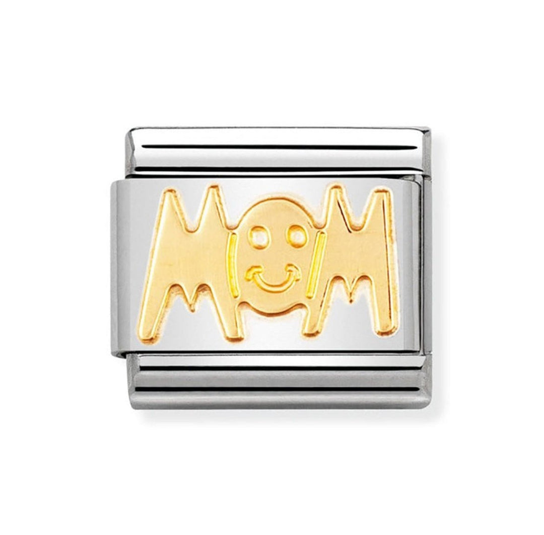 Nomination Classic 18ct Gold Mom Charm - MococoNomination030107/018033497011077Charms