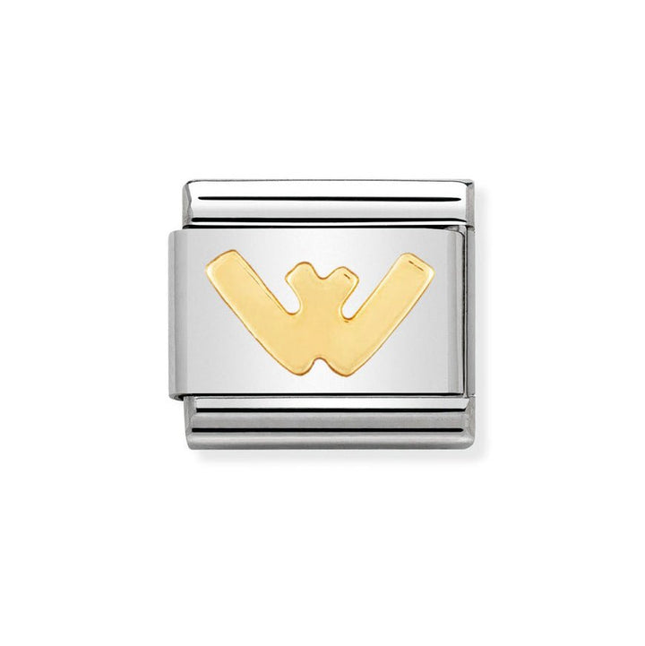 Nomination Classic 18ct Gold Plain Letter Initials A - Z Charms - MococoNomination030101/238033497010292Charms