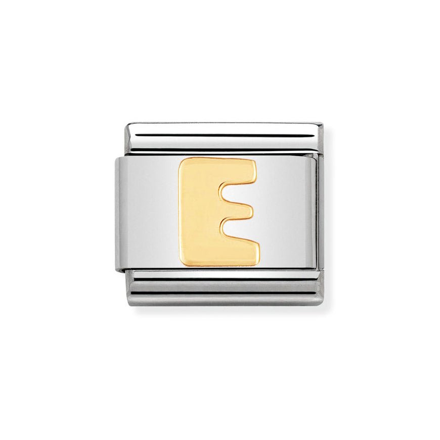 Nomination Classic 18ct Gold Plain Letter Initials A - Z Charms - MococoNomination030101/058033497010117Charms