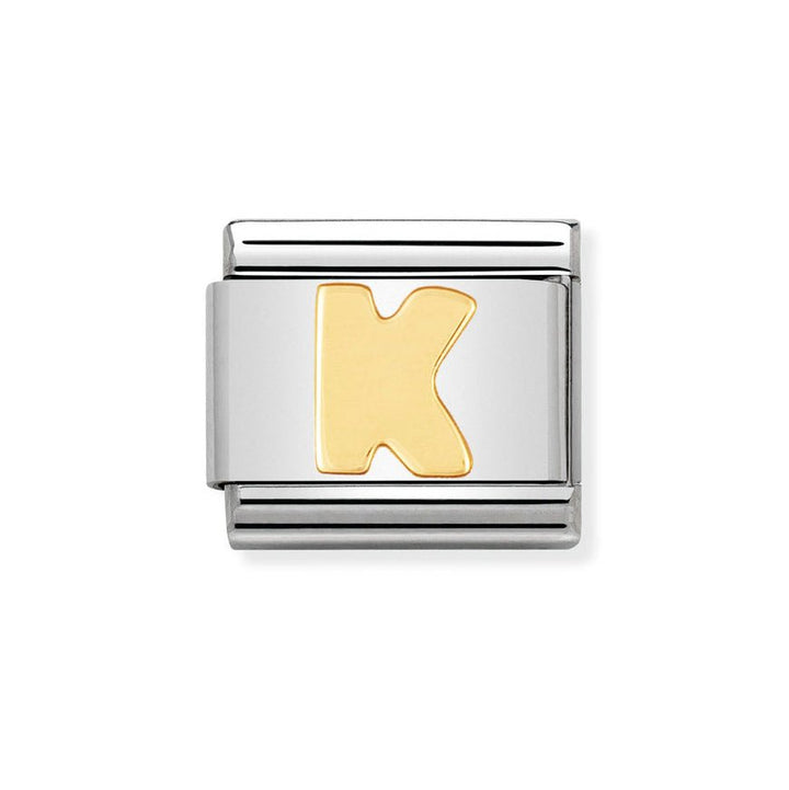 Nomination Classic 18ct Gold Plain Letter Initials A - Z Charms - MococoNomination030101/118033497010179Charms