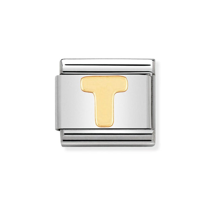 Nomination Classic 18ct Gold Plain Letter Initials A - Z Charms - MococoNomination030101/208033497010261Charms