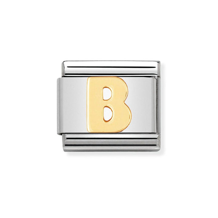 Nomination Classic 18ct Gold Plain Letter Initials A - Z Charms - MococoNomination030101/028033497010087Charms