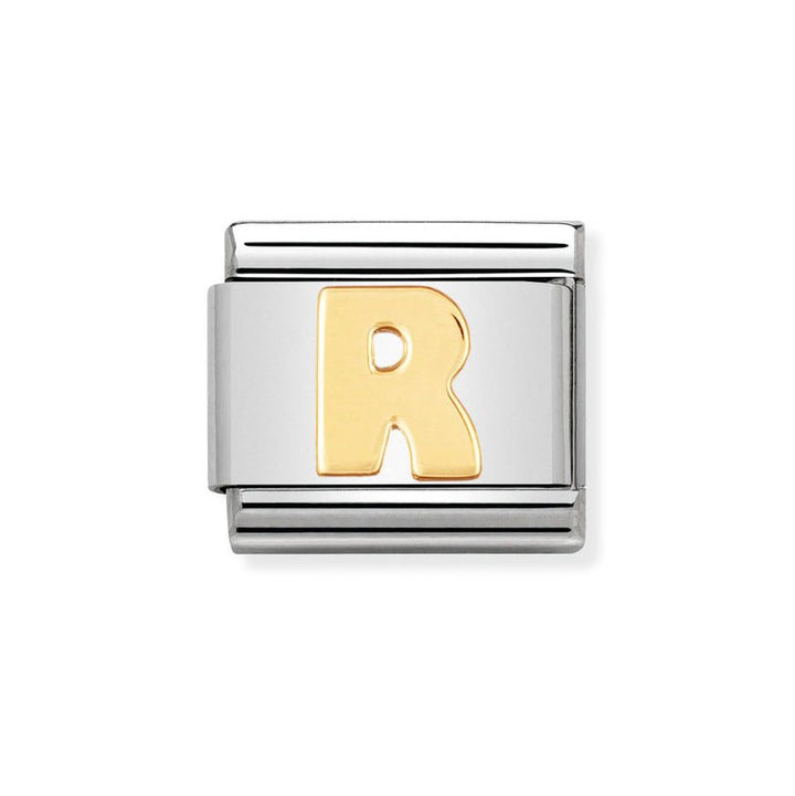 Nomination Classic 18ct Gold Plain Letter Initials A - Z Charms - MococoNomination030101/188033497010247Charms