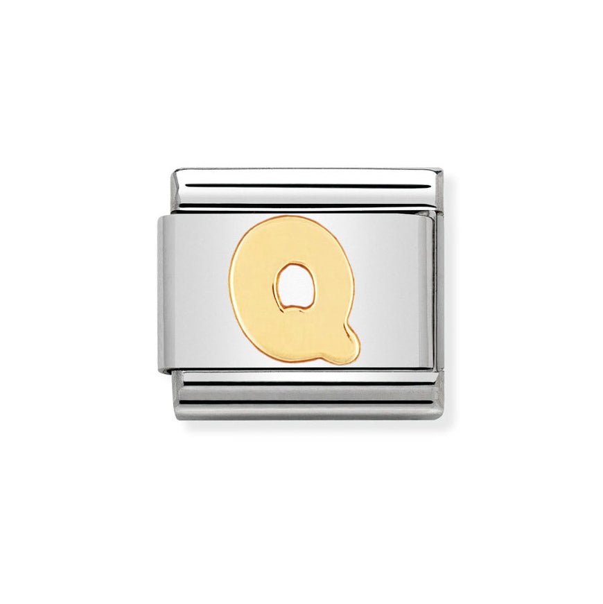 Nomination Classic 18ct Gold Plain Letter Initials A - Z Charms - MococoNomination030101/178033497010230Charms