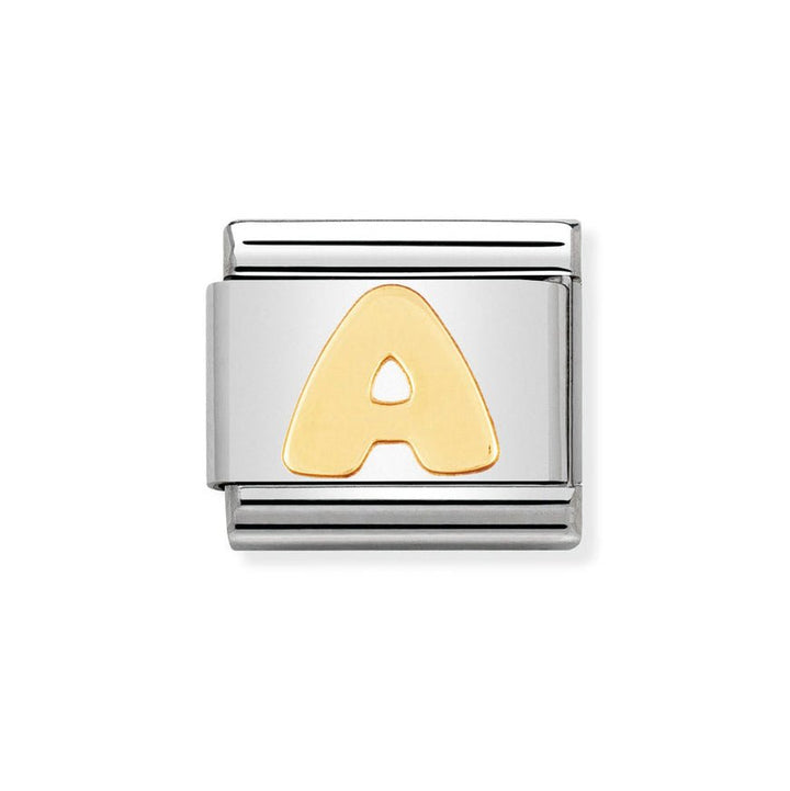 Nomination Classic 18ct Gold Plain Letter Initials A - Z Charms - MococoNomination030101/018033497010070Charms