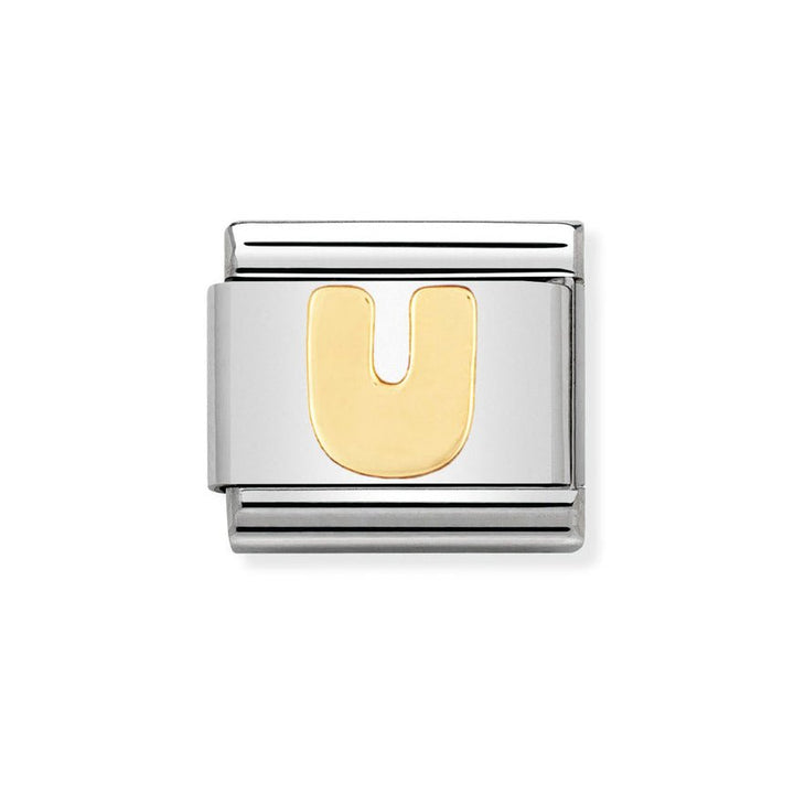 Nomination Classic 18ct Gold Plain Letter Initials A - Z Charms - MococoNomination030101/218033497010278Charms