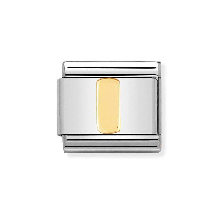 Nomination Classic 18ct Gold Plain Letter Initials A - Z Charms - MococoNomination030101/098033497010155Charms