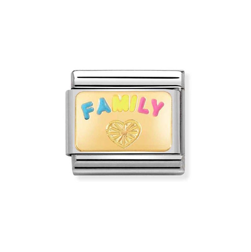 Nomination Classic 18k Gold Family Charm - MococoNomination030284/578033497528728Charms and Links
