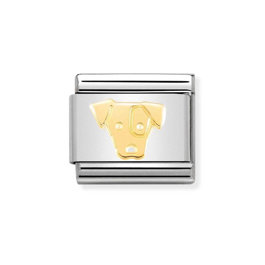 Nomination Classic 18k Gold Jack Russell Dog Charm - MococoNomination030162/588033497460875Charms and Links