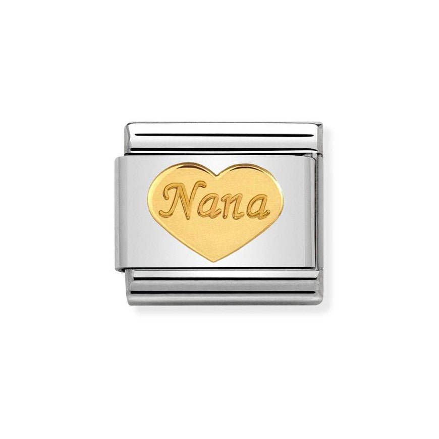 Nomination Classic 18k Gold Nana Charm - MococoNomination030162/438033497452313Charms and Links